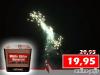 Geluidsarme 25 schots Festival cake van RedWire vuurwerk met white glitter waterfall effecten. Online te bestellen bij Xena Vuurwerk in Ede