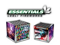 Een compleet overzicht van Essentials vuurwerk dat verkrijgbaar is in de vuurwerkwinkel van Xena Vuurwerk in Ede