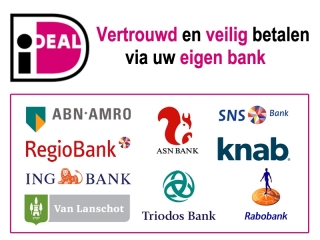 Uw vuurwerk bestelling kunt u vertrouwd en veilig via iDeal betalen bij Xena Vuurwerk